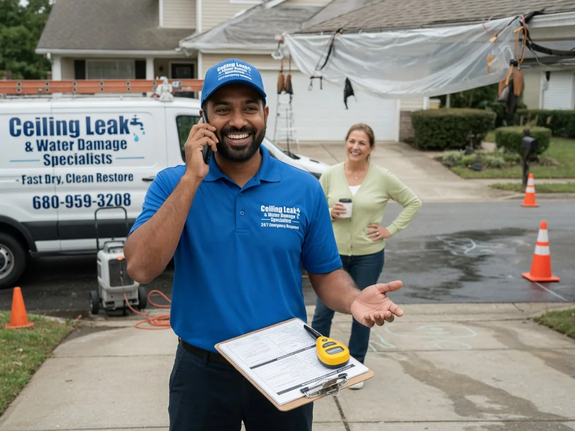 Ceiling Leak Cleanup Ruskin, FL FAQs
